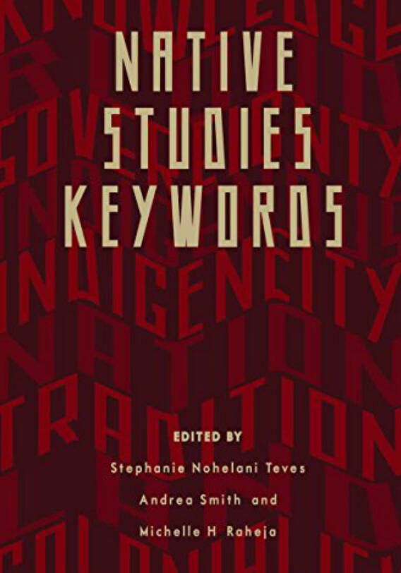 Cover of book Native Studeies Keywords